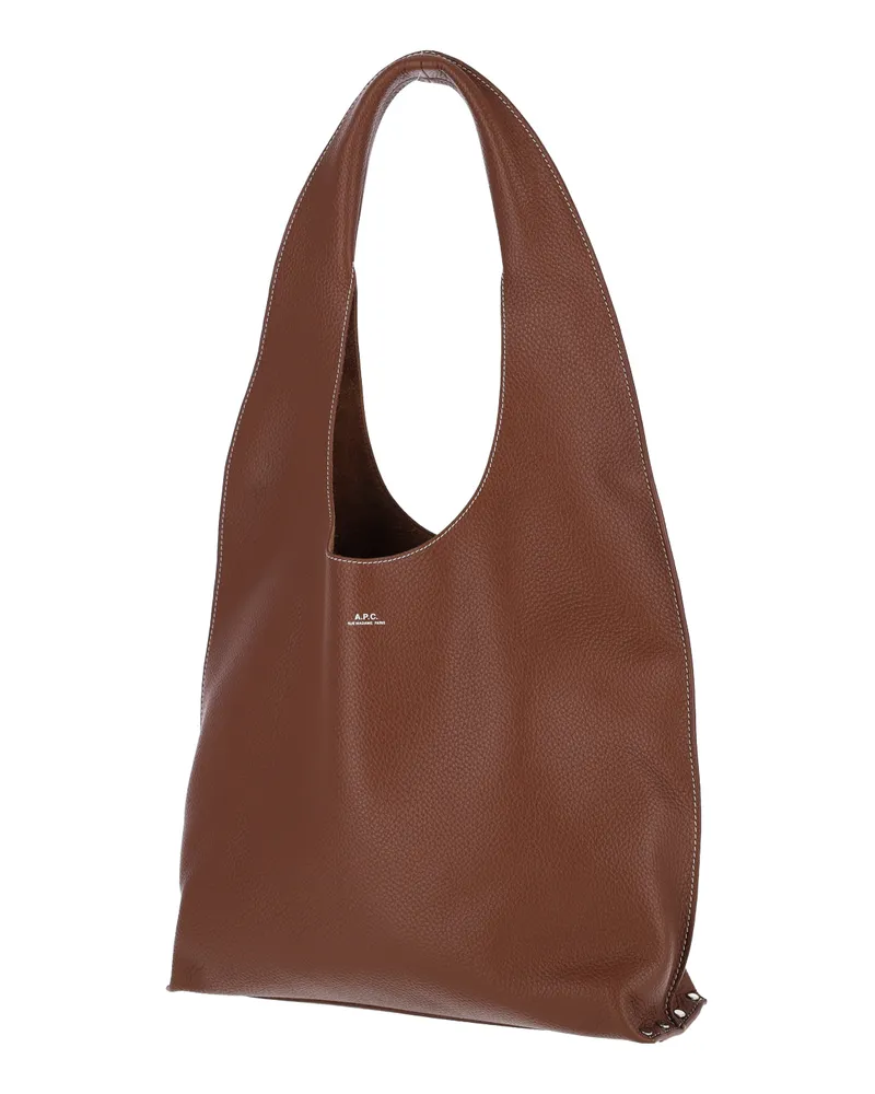 A.P.C. Women's  Bags Brown Cow Leather Brown