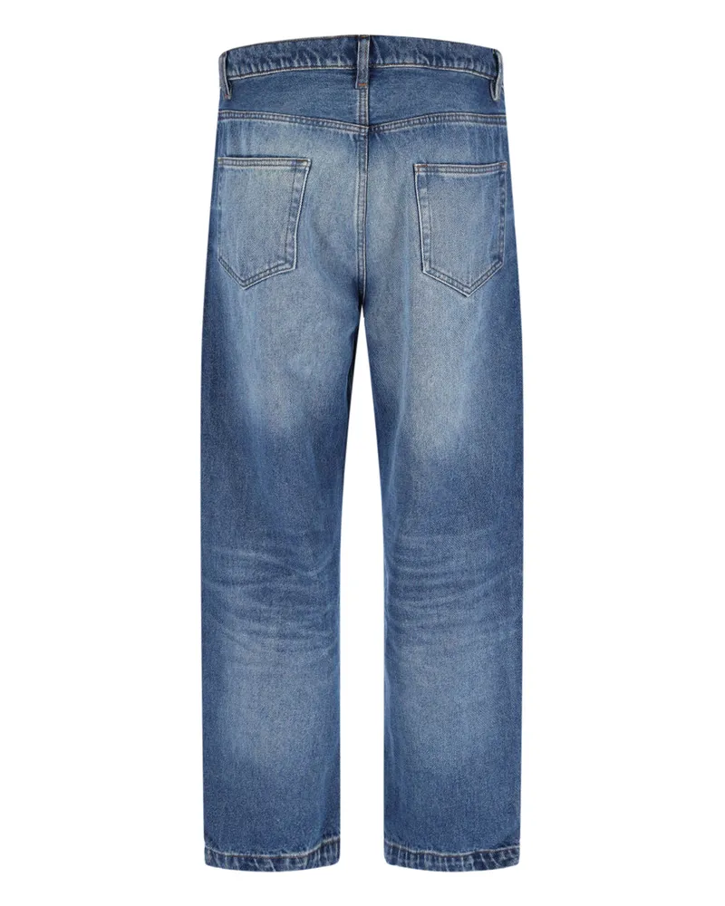 A.P.C. Men's  Jeans Blue Cotton Blue