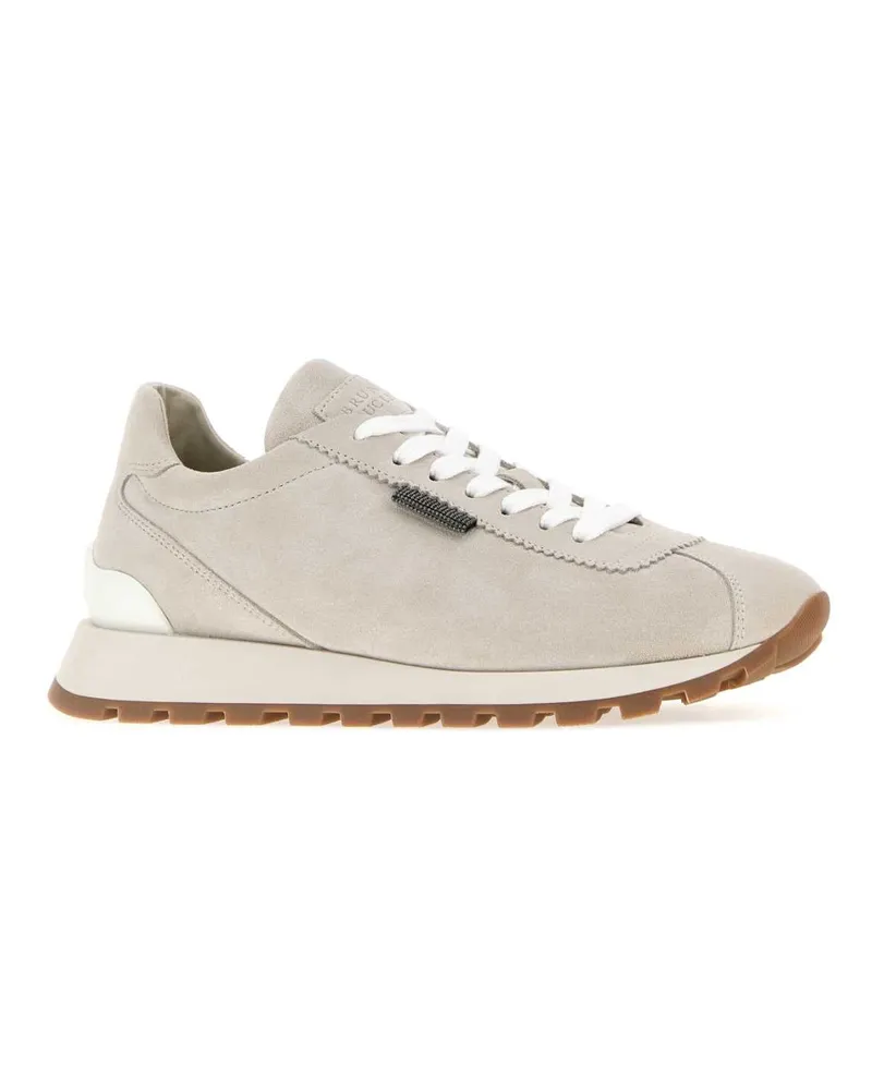 Brunello Cucinelli Stone Sneaker Beige