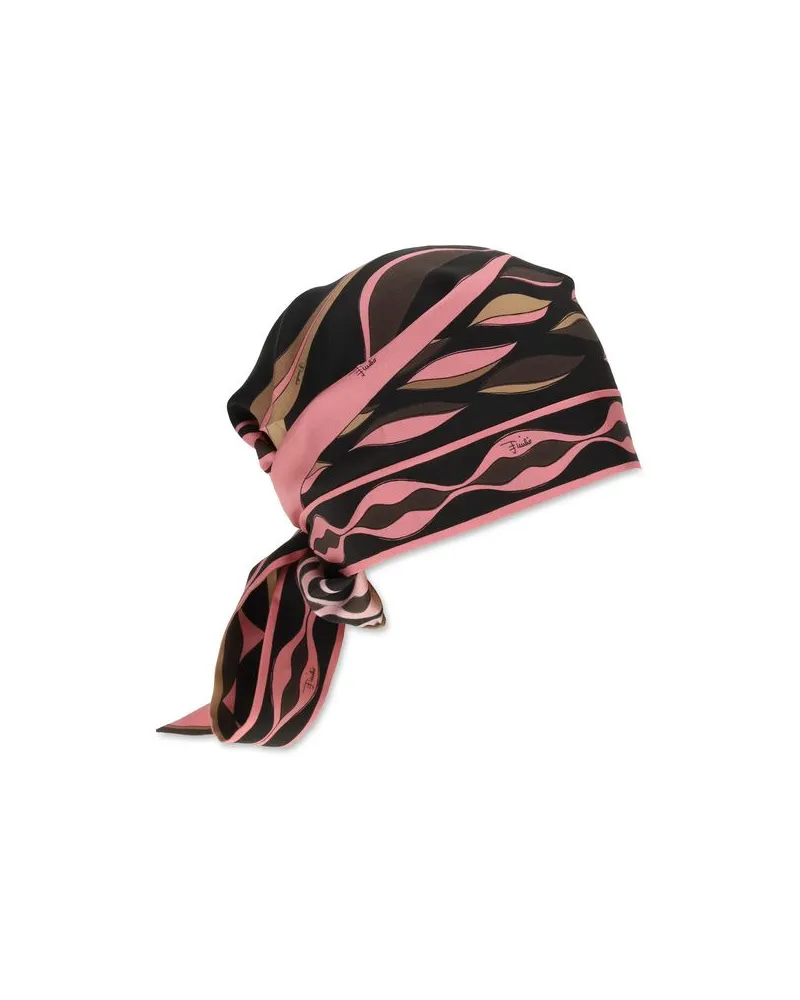 Emilio Pucci Dune Print Scarf — Multicolor Multicolor