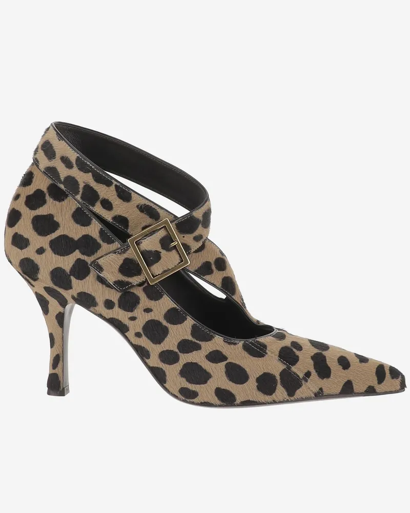 KHAITE Women's Pumps Sloan Pony Skin Multicolour Multicolor