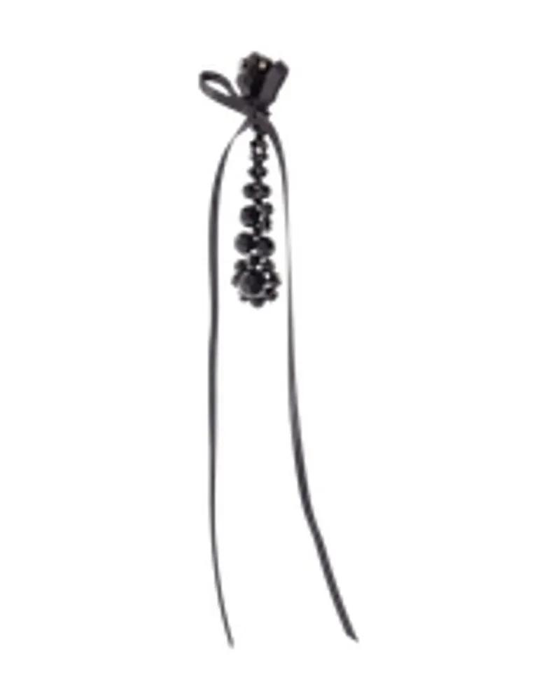Simone Rocha Women's Victorian Drip Earrings Synthetic Black Jewelry-Watches Black