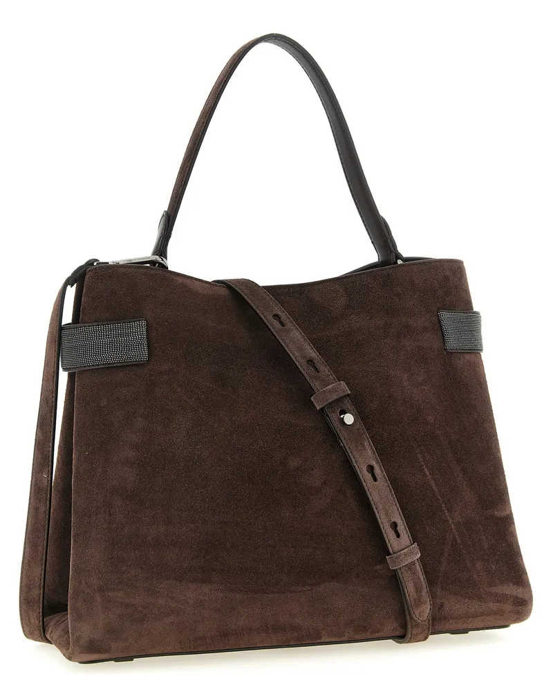Brunello Cucinelli Shoulder Bag — Brown Brown