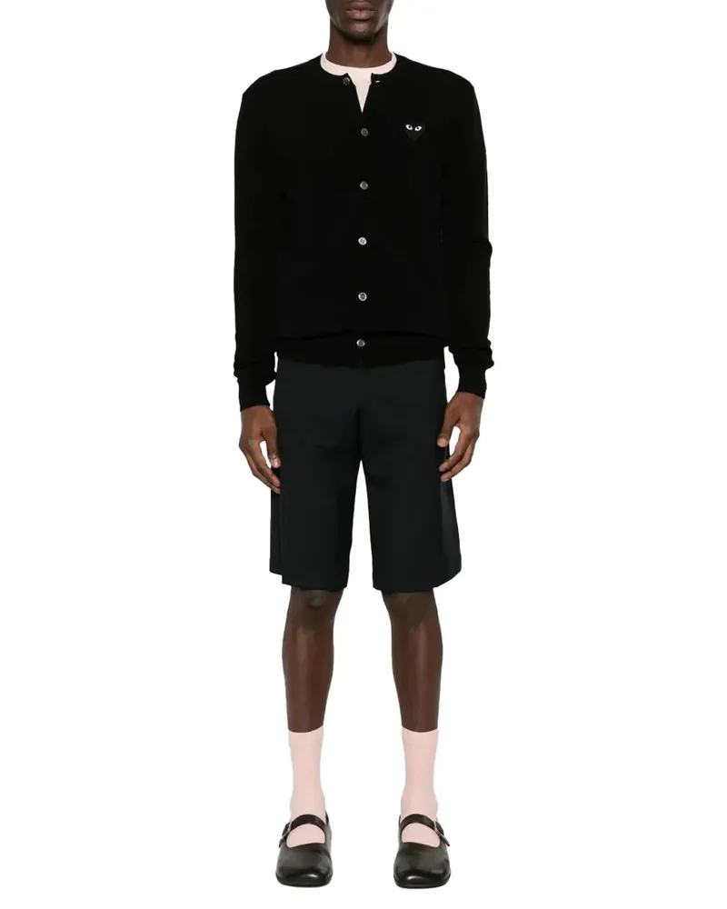 Comme des Garçons Cardigan — Black Black
