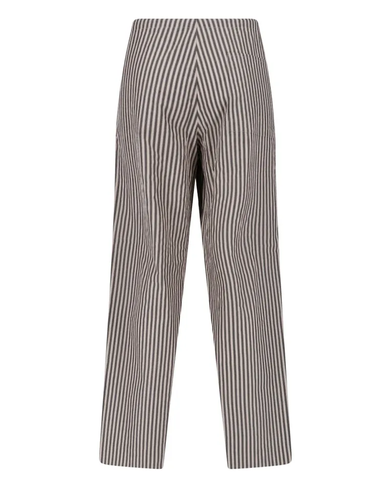Kaptain Sunshine Men's Trousers Brown Cotton Gray