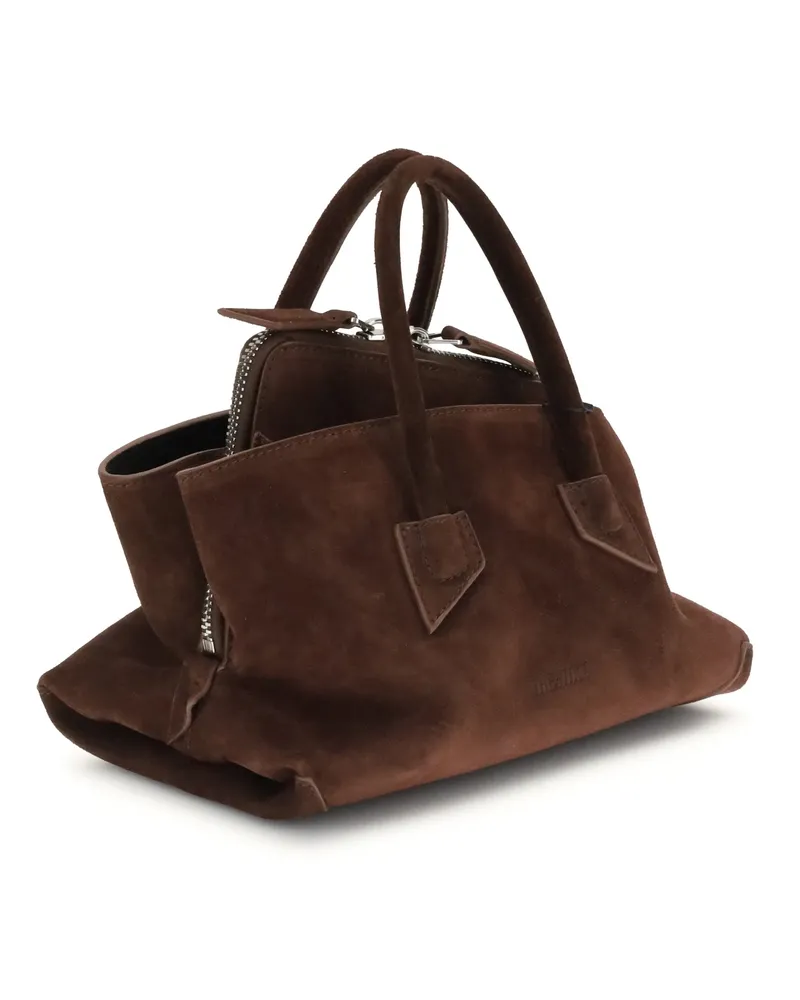 ATTICO La Passeggiata Shoulder Bag — Brown Brown