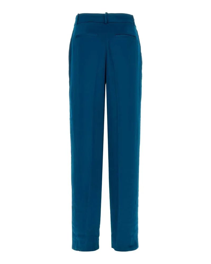 Michael Kors Wide Trouser — Blue Blue