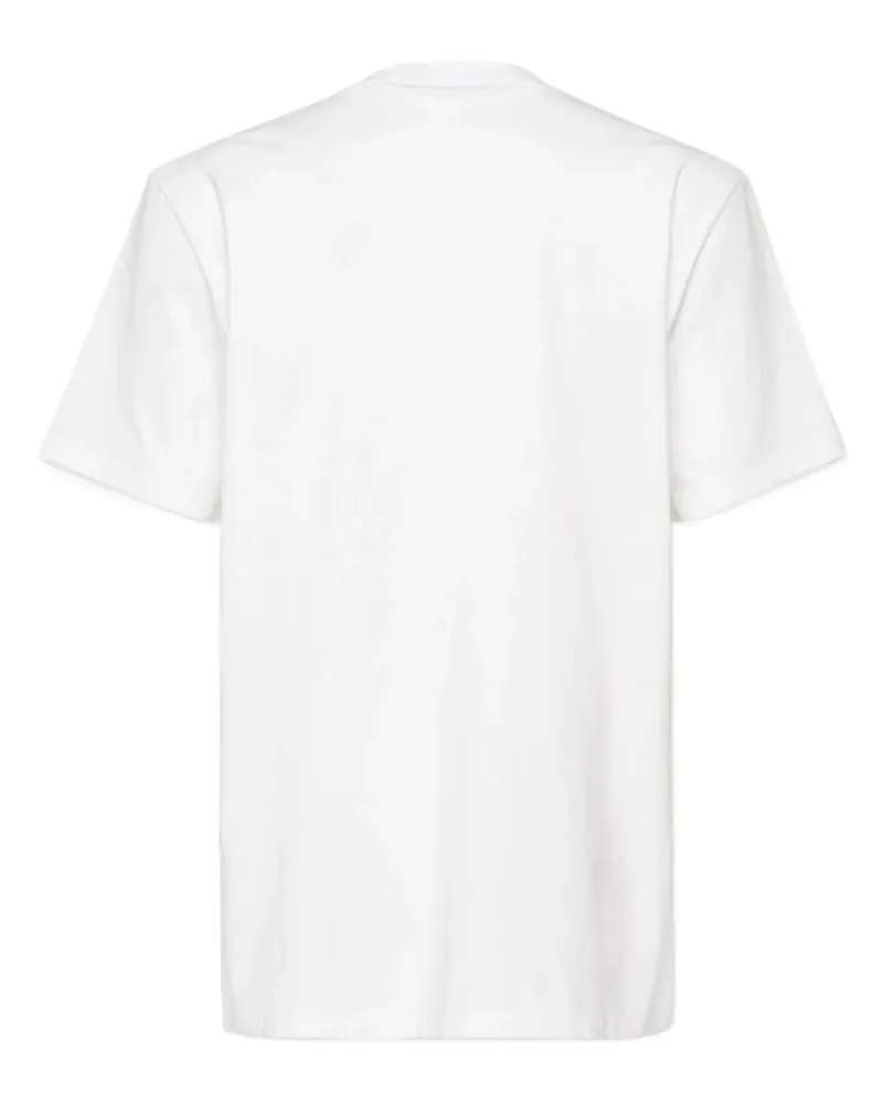 Dsquared2 Men's Logo-Patch Cotton T-Shirt Aw24 M White
