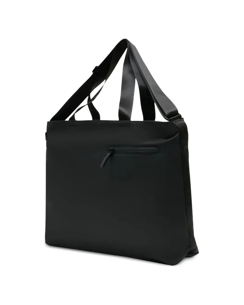 RAINS Waterproof Technical Fabric Belt Bag — Black Black