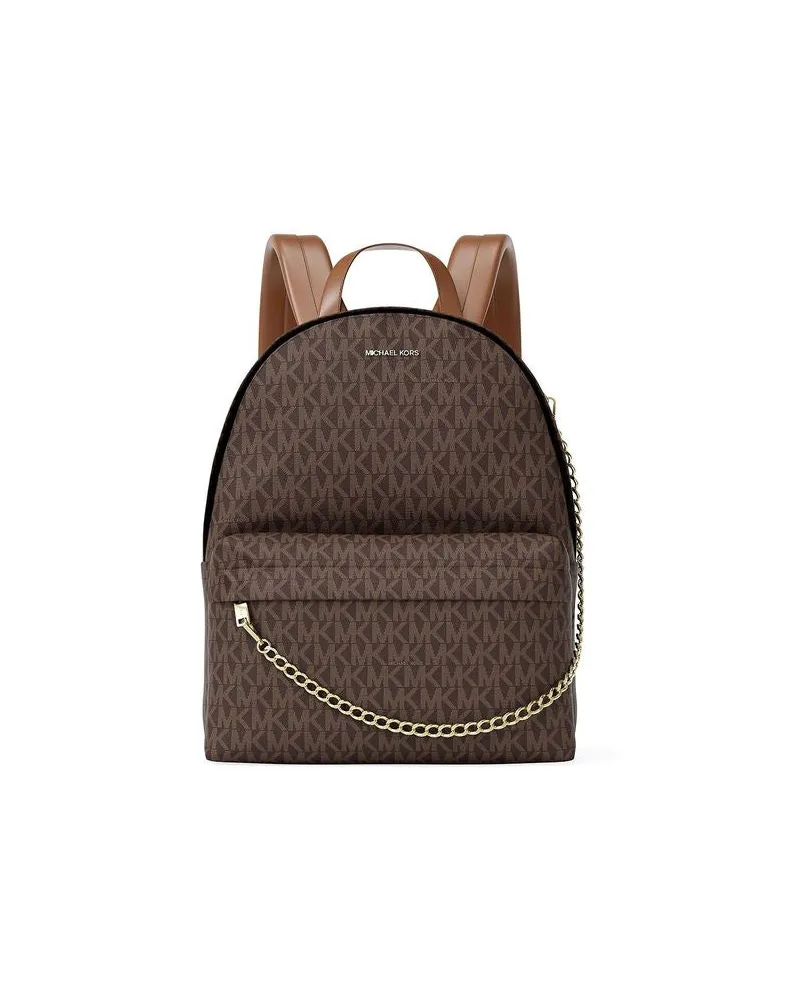 Michael Kors Slater Backpack — Brown Brown