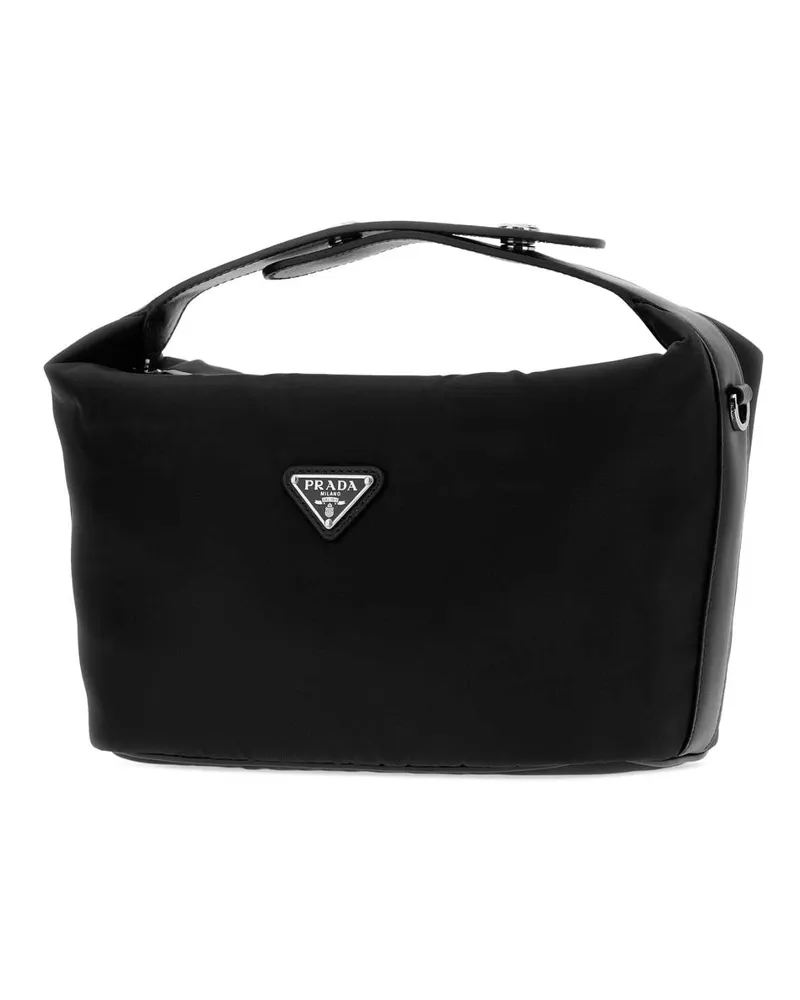 Prada Women's Black Re-Nylon Mini  Chã©rie Handbag Nero 1 Borse A Mano Bag Black