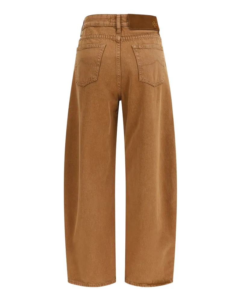 Jacob Cohën Women's Five-Pocket Jeans Tinto Marmo Cotton Brown