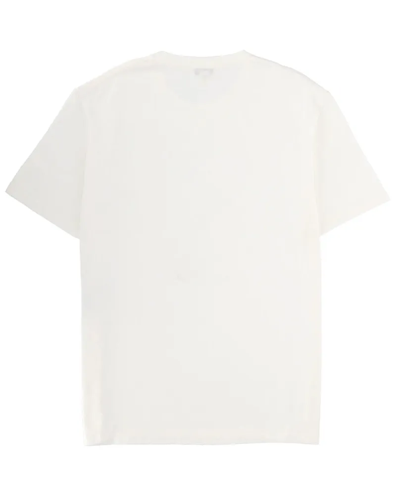 Alexander McQueen Printed Cotton T-Shirt — White White