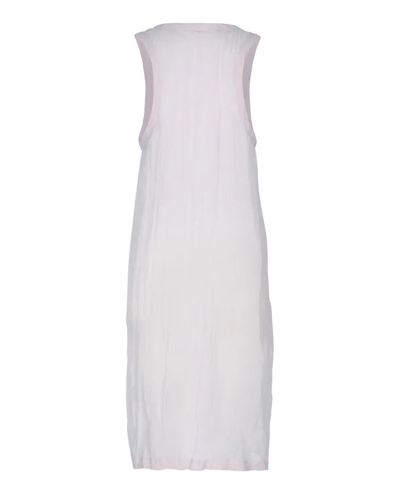 Totême Women's Crinkled Gauze Tank Dress Bloom Cotton Abiti White