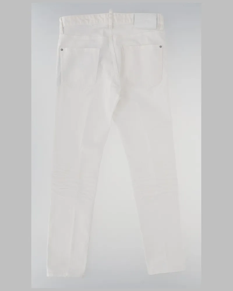 Dsquared2 Teddy Jeans — White White
