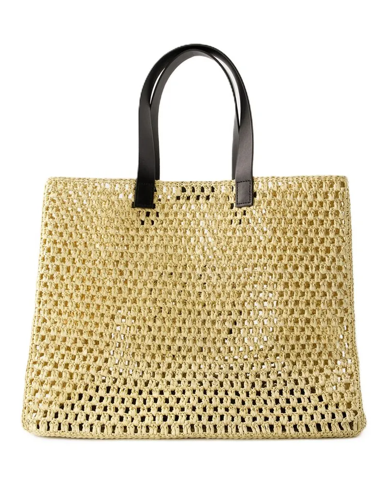 Anine Bing Women's Rio Tote Beige Synthetic Beige