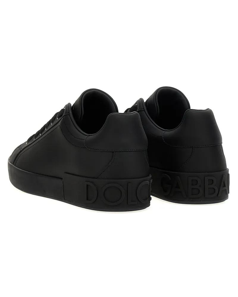 Dolce & Gabbana Portofino Sneaker — Black Black