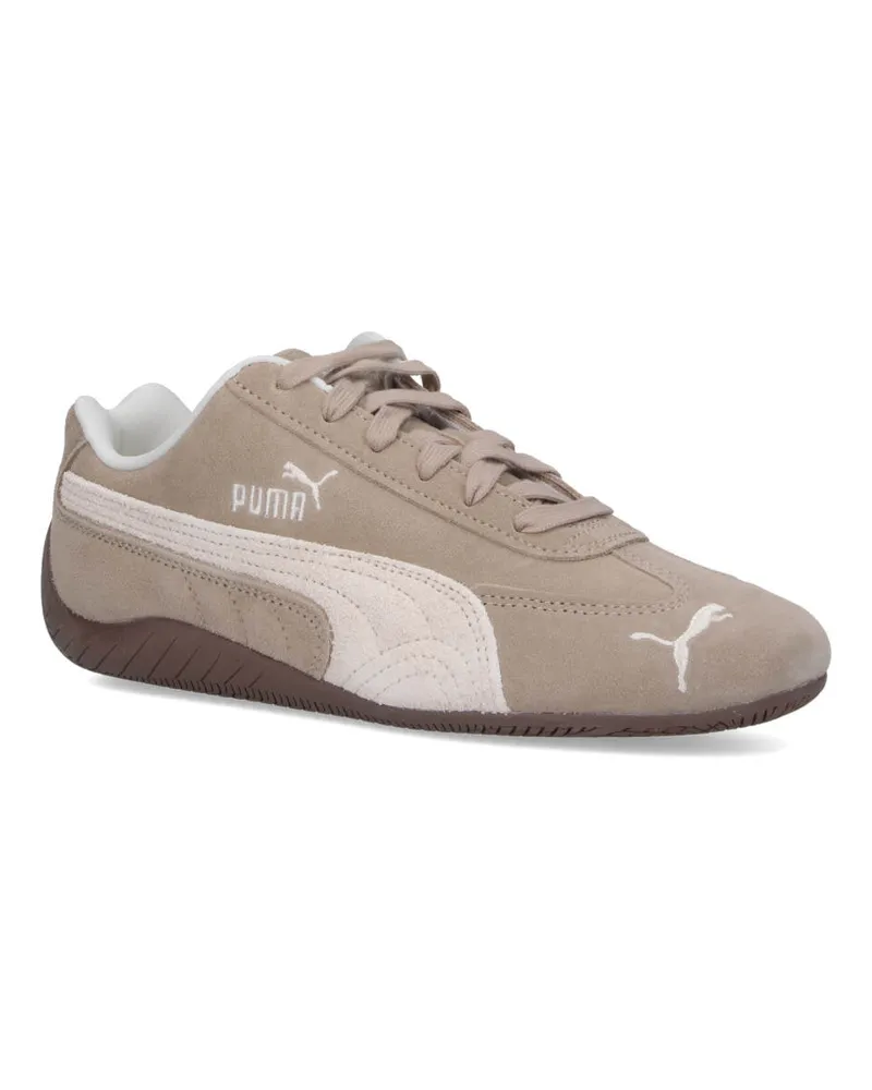 Puma Women's Sneakers Beige Leather Beige