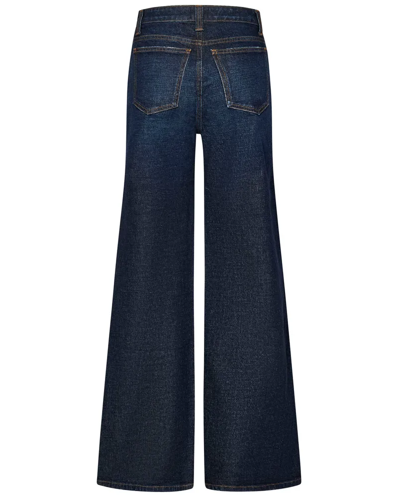 KHAITE Dane Jeans — Blue Blue
