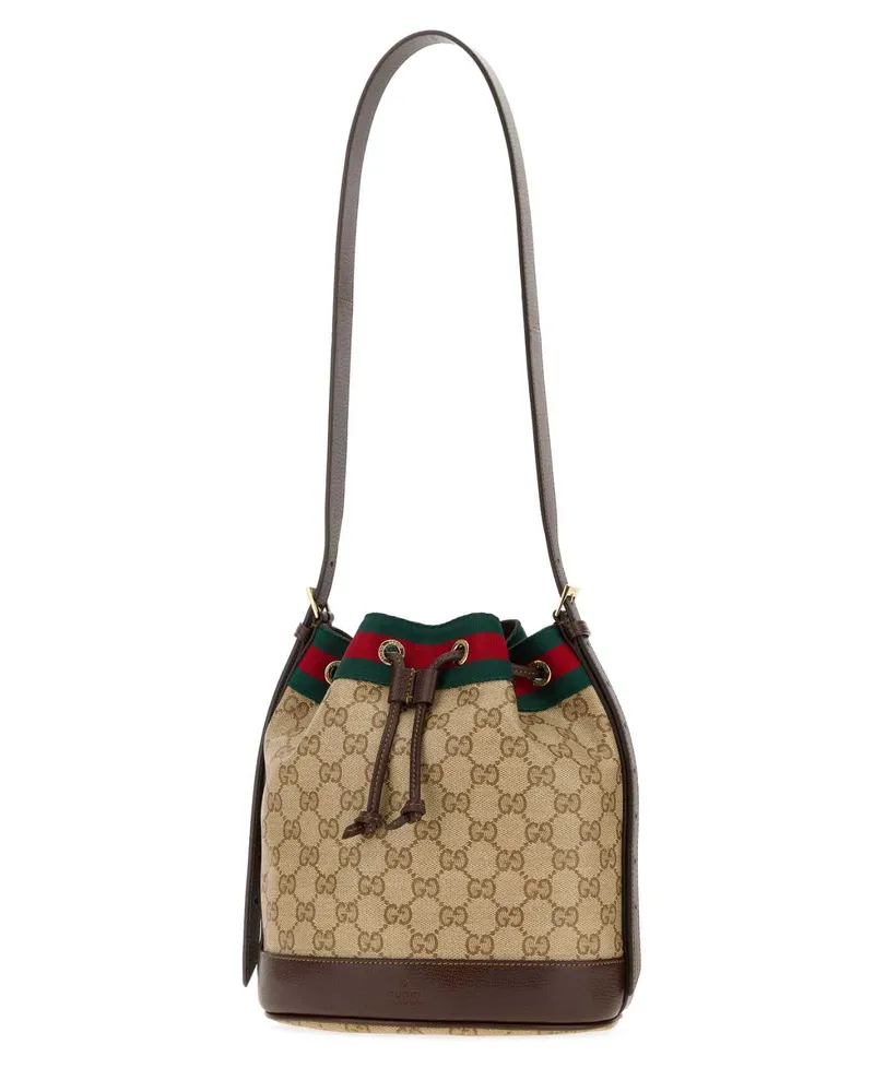 Gucci Women's Gg Canvas  Venice Bucket Bag Vinsanbrdkbrvrv Borse A Mano Beige