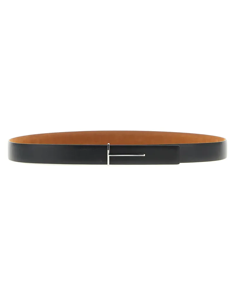 Tom Ford Men's Multicolor Leather Regular Belt Brown
