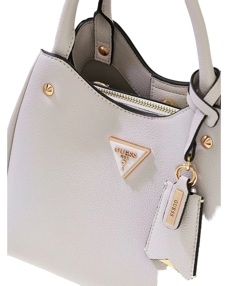 Guess Women's Handbag Ivory Polyurethane Bags - Handbags Ivory