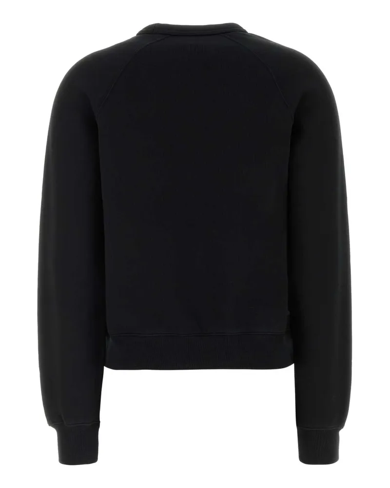 Kenzo Women's Black Cotton Sweatshirt Exterior: Felpe Black