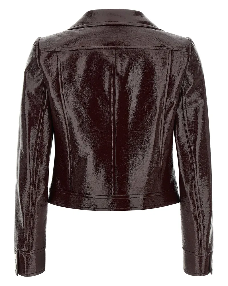 Courrèges Jacket — Burgundy Burgundy