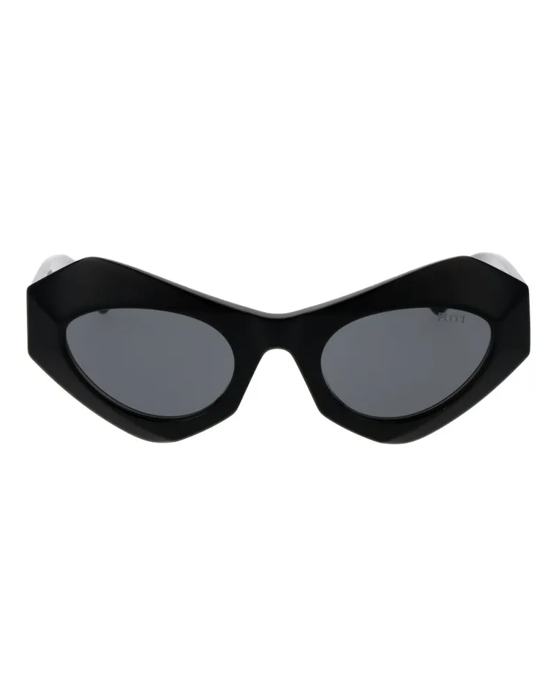Emilio Pucci Women's Black Plastic Sunglasses Black