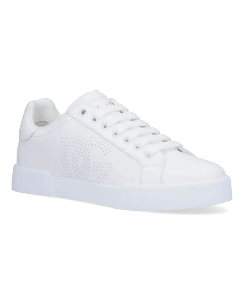 Dolce & Gabbana Women's Sneakers White Outer: Calf Leather White
