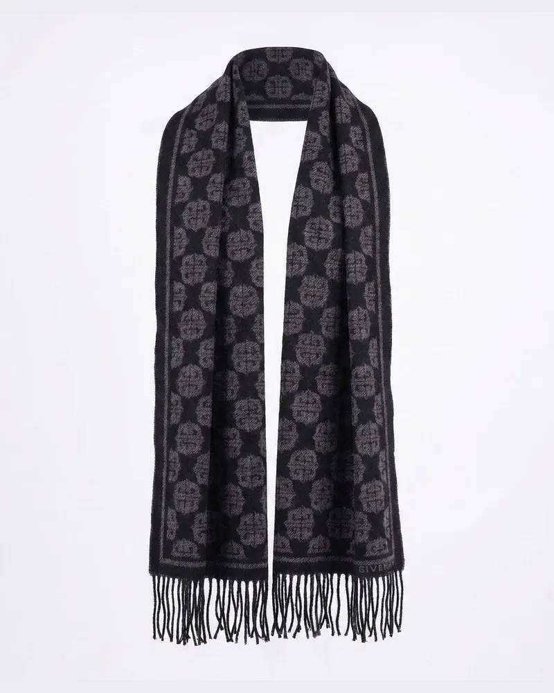 Givenchy Women's Black Wool Scarf Black