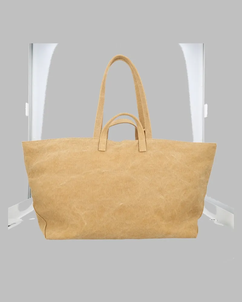 A.P.C. Le Drummer Tote Bag — Beige Beige
