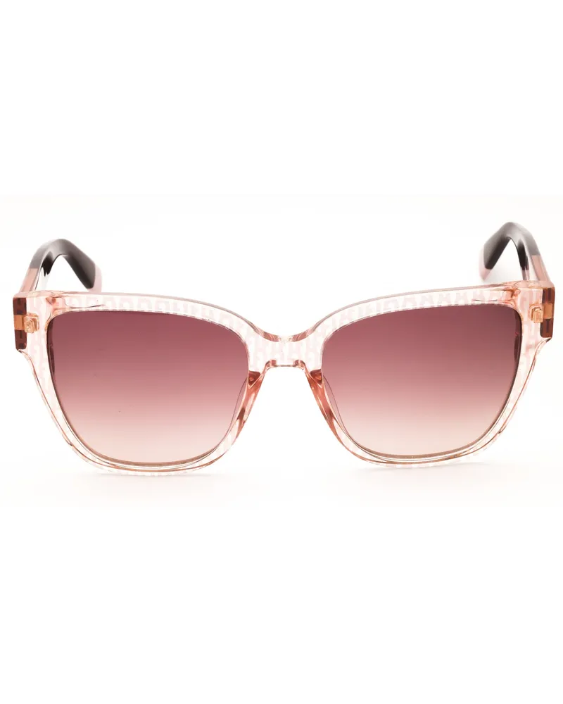 Furla Women's Sfu592 Sunglasses Clear Pink