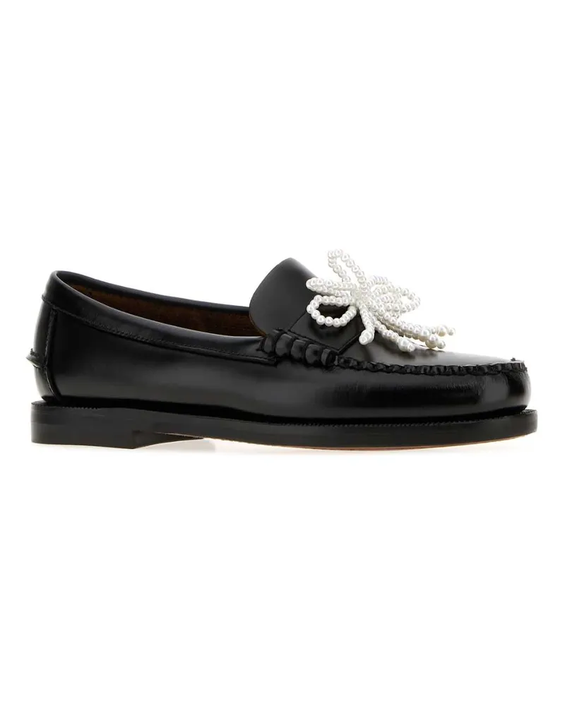 Sebago Dan Pearls Loafers — Black Black