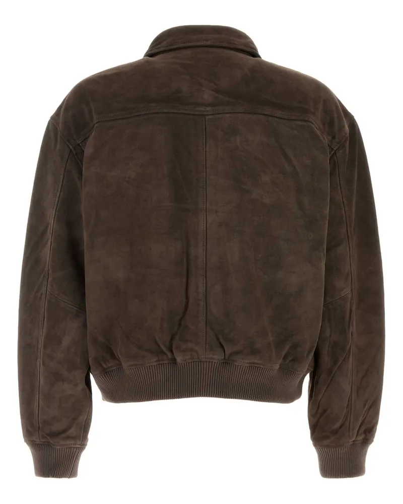 AGOLDE Bomber Jacket — Brown Brown