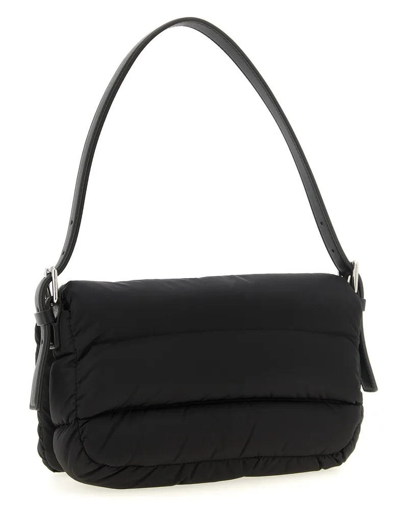 Moncler Women's Black Polyamide Shoulder Bag Black