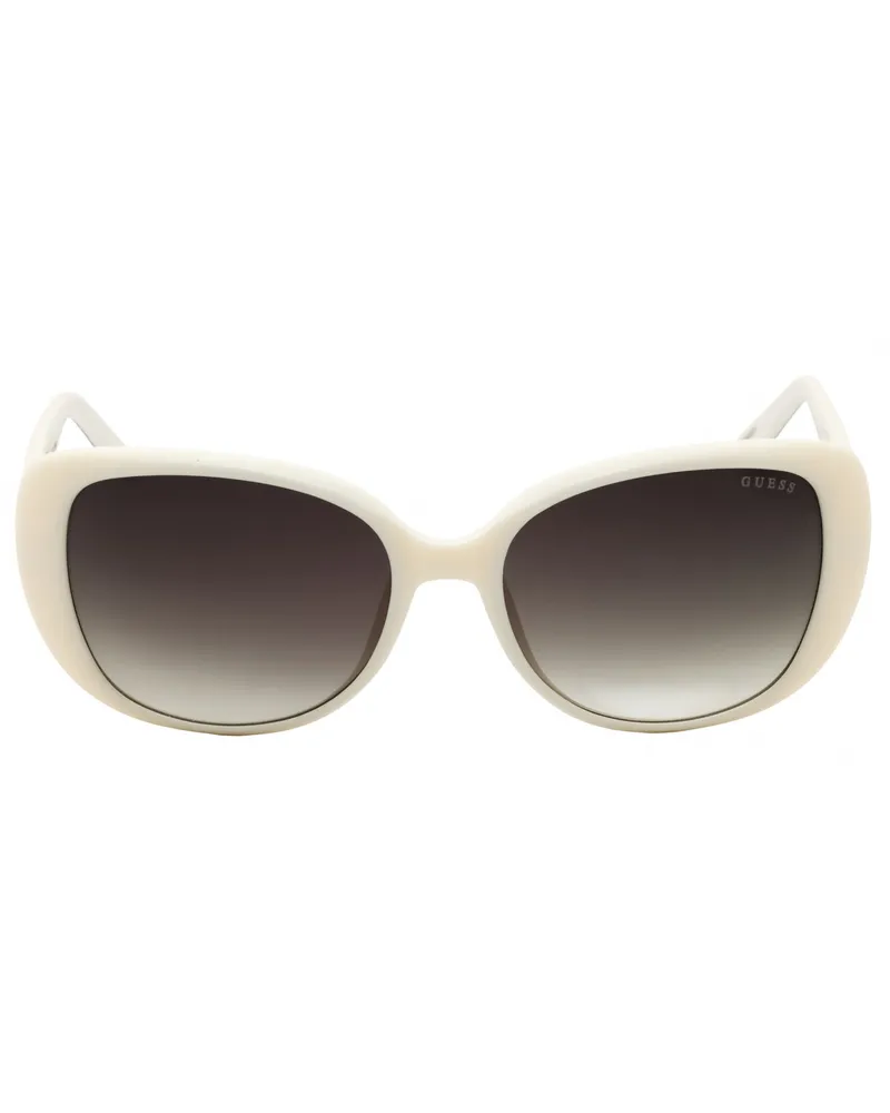 Guess Women's Gu7822 Sunglasses Ivory Ivory