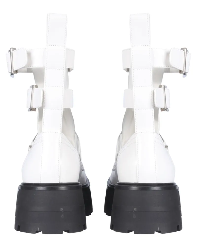 Alexander McQueen Rave Boots — White White