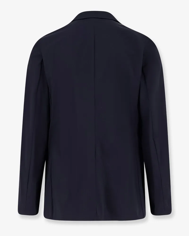 ASPESI Men's Stretch Nylon Blazer Blue Polyamide Blazers Jacket Navy