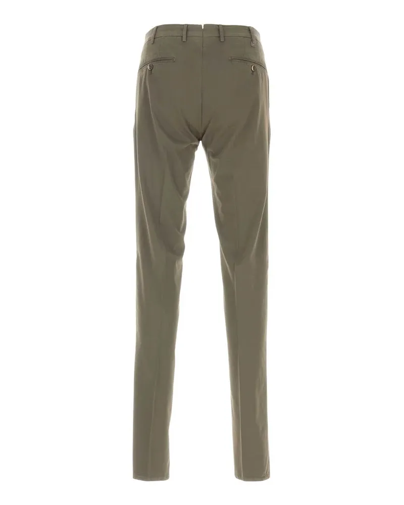 PT TORINO Men's Khaki Stretch Cotton Blend Silkochino Pant Y121 Pantaloni Khaki