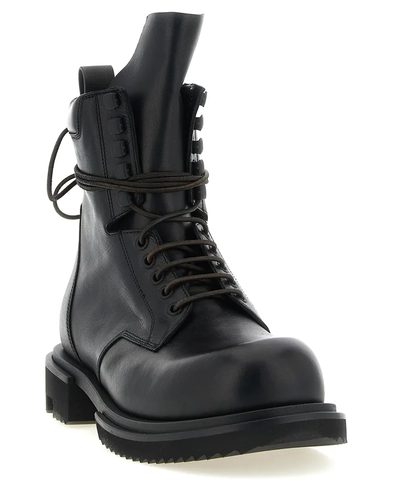 Rick Owens Ankle Boot — Black Black