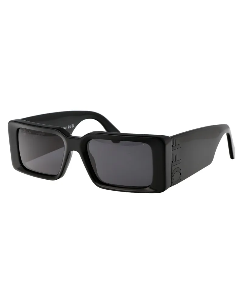 OFF-WHITE Unisex Sunglasses Milano 1007 Black Acetate Black