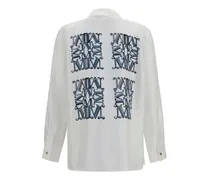 Women's White Silk Dress Shirt
