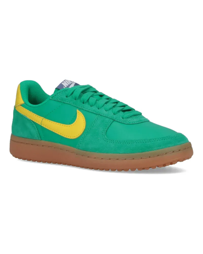 Nike Women's Sneakers Green Leather Green