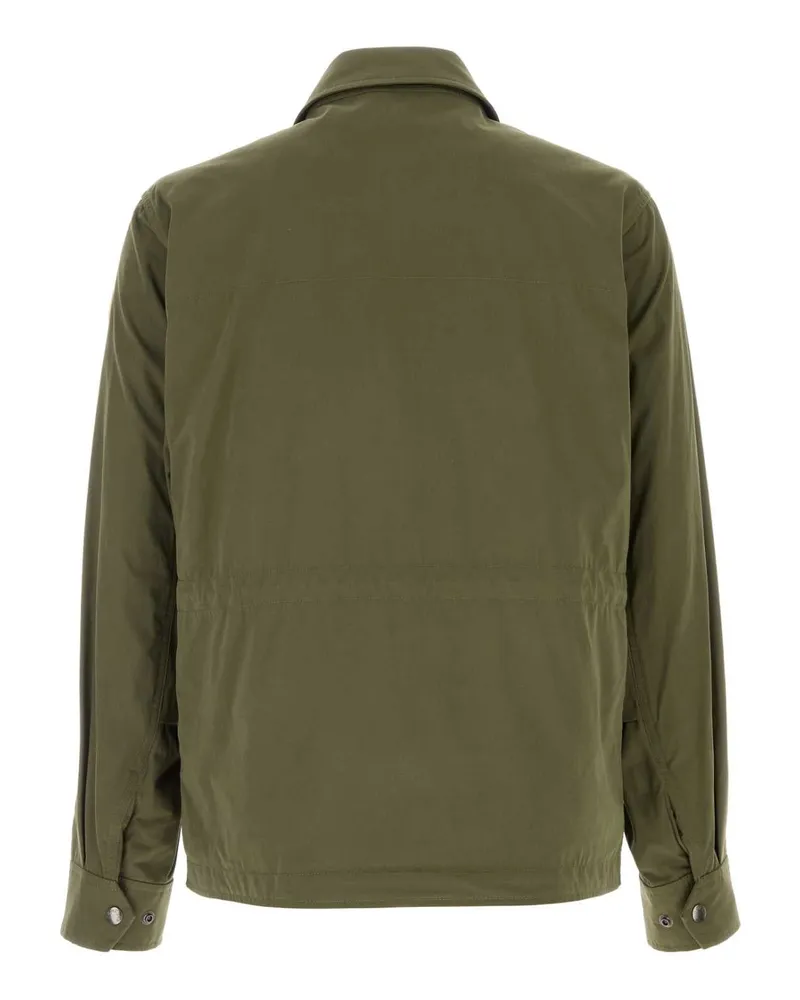 Moncler Men's Army Green Polyester Blend Raquille Jacket 825 Giubbini Green