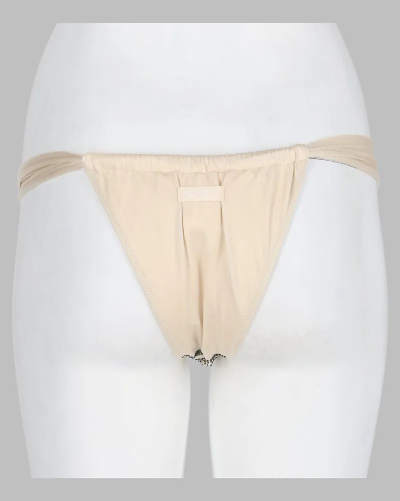 MC2 Saint Barth Slip Bikini — Beige Beige