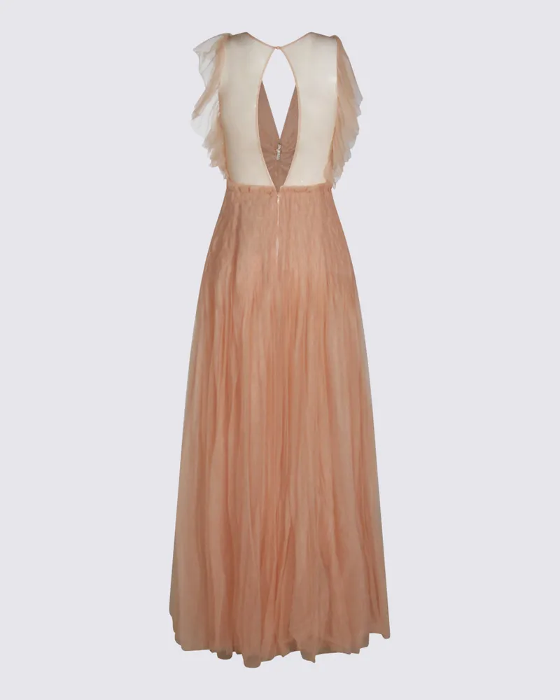 Elisabetta Franchi Women's Dresses Nude Beige