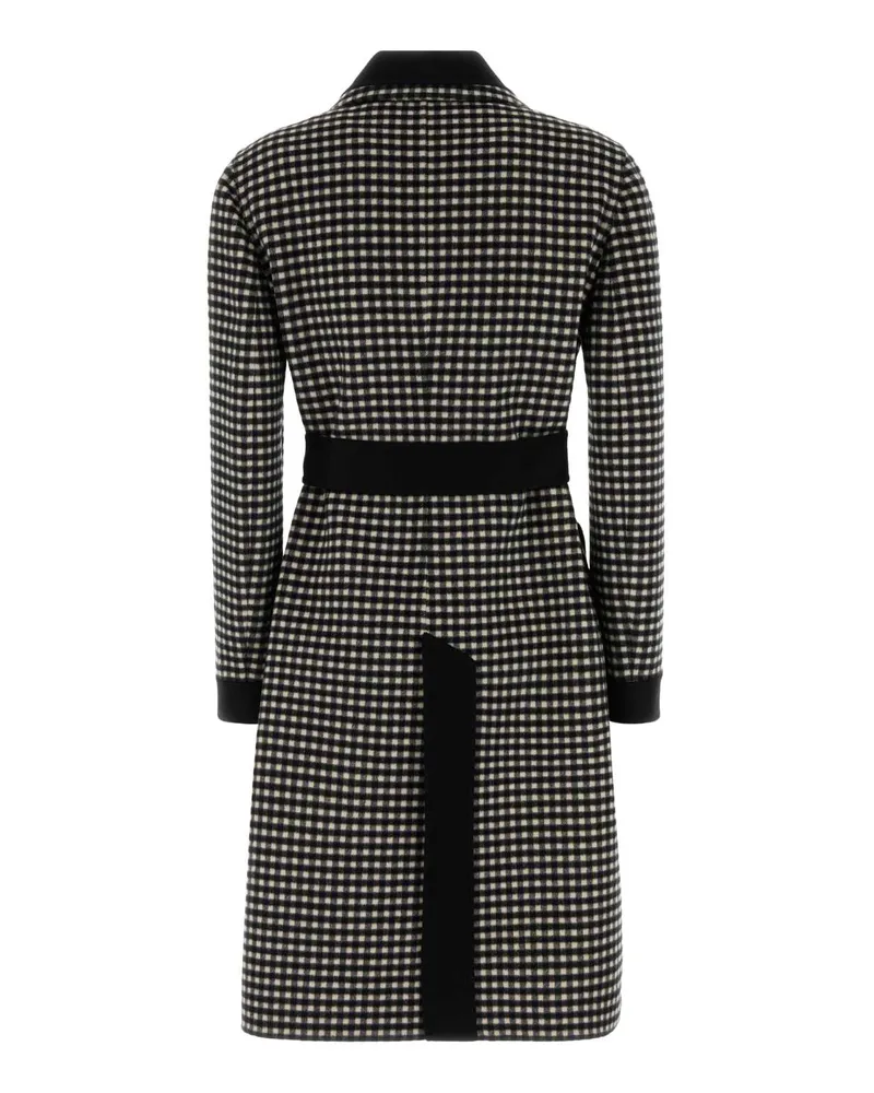 Valentino Garavani 7b3ca7s09f1 0an Avorionero Exterior: Virgin Wool Cappotti Coat Black