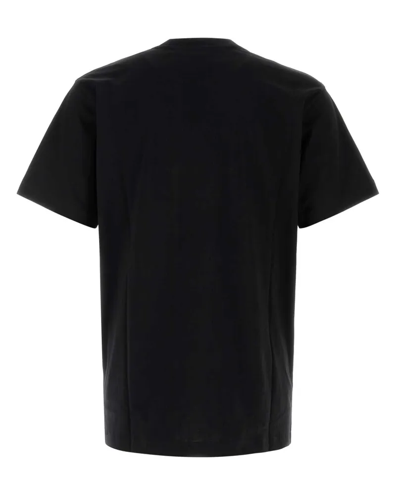 Moschino Men's Black Cotton T-Shirt Fantasianero Exterior Exterior: T-shirts And Polos Black