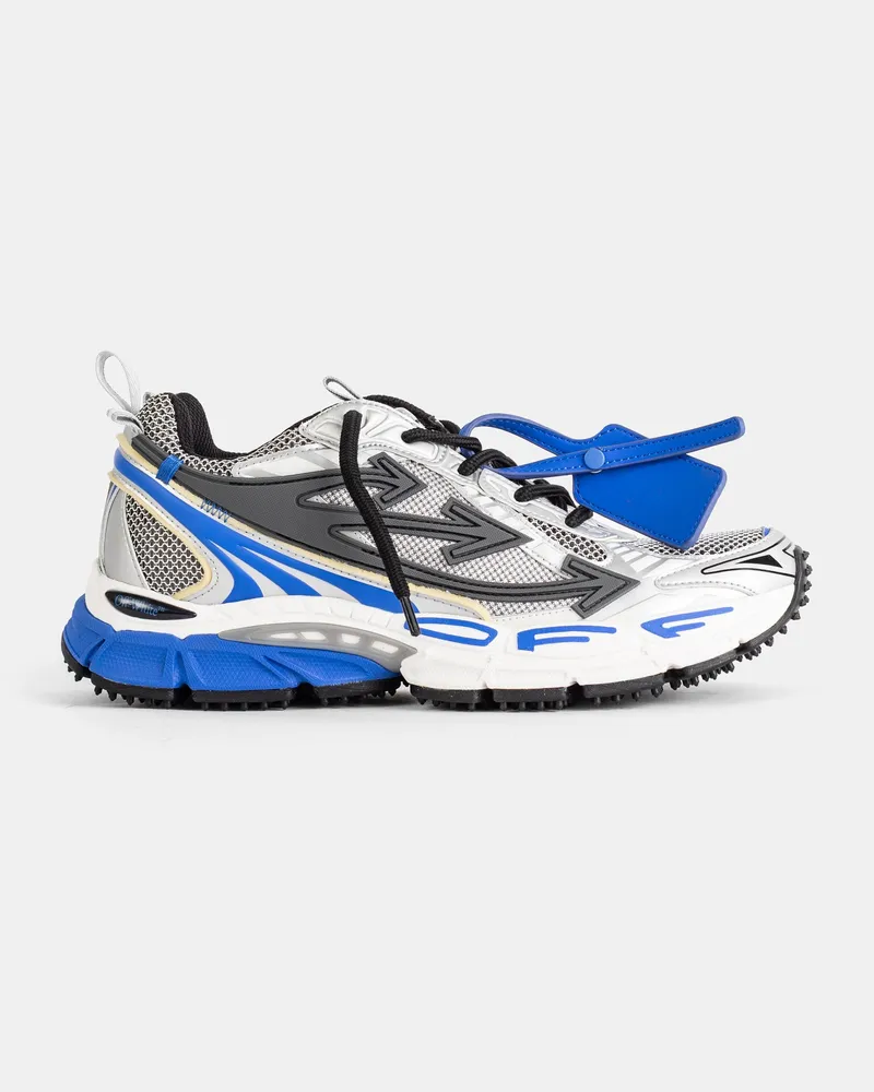 OFF-WHITE Be Right Back Sneaker — Blue Blue